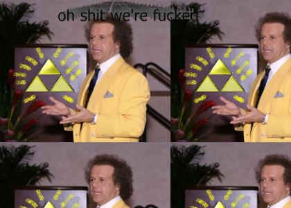 Richard Simmons has the triforce