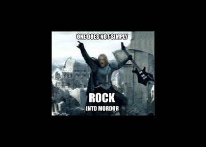 Rock Into Mordor