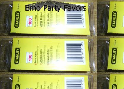 Emo Party Favors