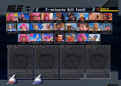 Super Smash Bros Lazytown