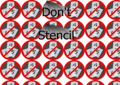 Don't Stencil