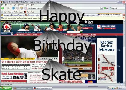 Happy Birthday Skate