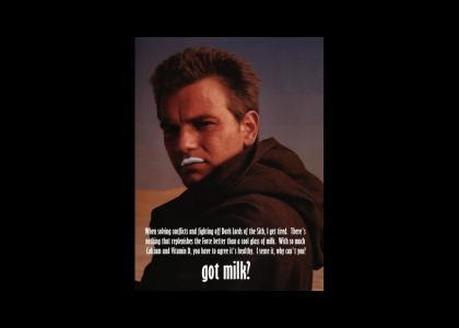 Obi-Wan Got Milk Add
