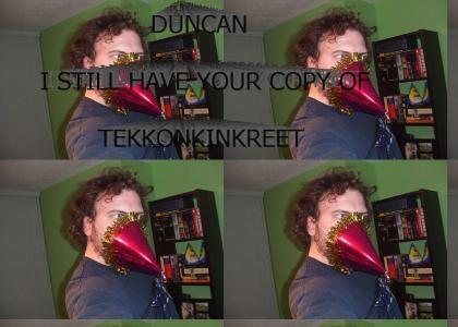 Duncan I still have your copy of TekkonKinkreet