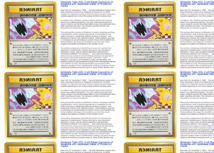 OMG, Secret Nazi Pokemon Card !!