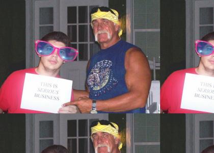 Hulk Hogan Gets Serious
