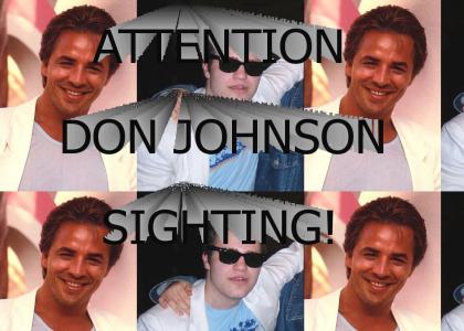 Don Johnson Sighting!