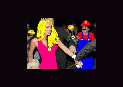 Princess Peach accosted by deranged fan