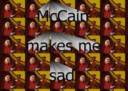 McCain Makes Me Sad