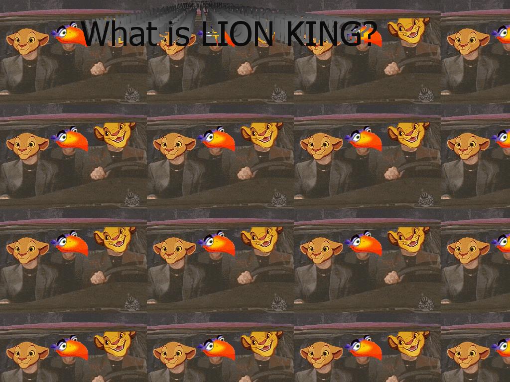 whatislionking