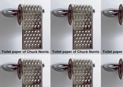 Toilet paper of Chuck Norris