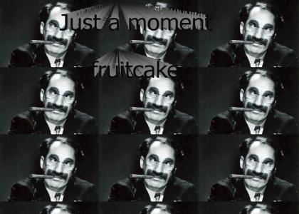 Just a moment fruitcake