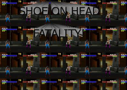 SHOE ON HEAD FATALITY!