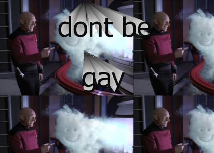 Picard likes to giggle