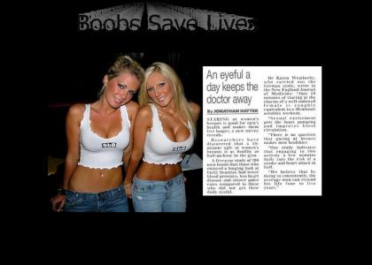 Breasts Save Lives!!!
