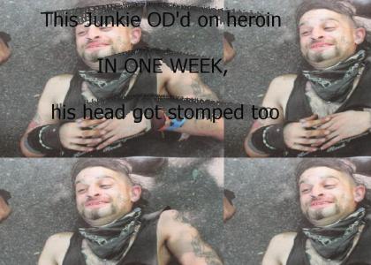 Overdose means head-stomps