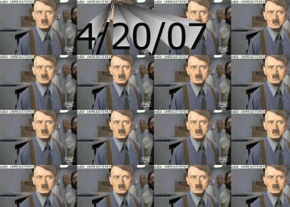 Hitler celebrates birthday at Initech