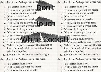 Pythagoras gives practical advice...