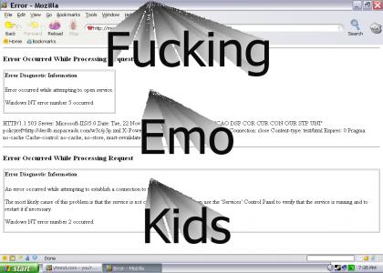 Myspace Emo Overload