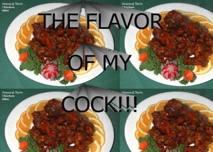 The Flavor of My Cock