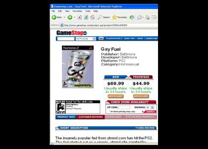 Gay fuel hits the Playstation 2