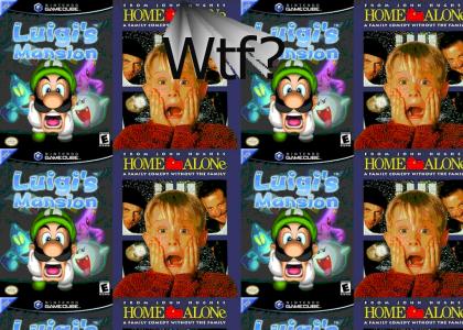 Luigis mansion copies Home alone!