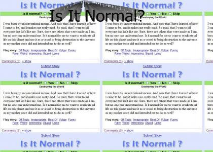 Is It Normal?