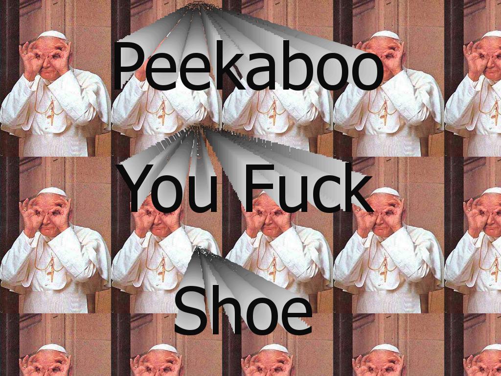 PeekabooYouFucKshoe