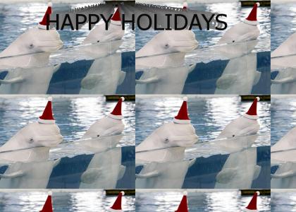 Happy Holiday Whales