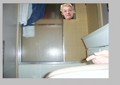 Grandma is watching you poop!