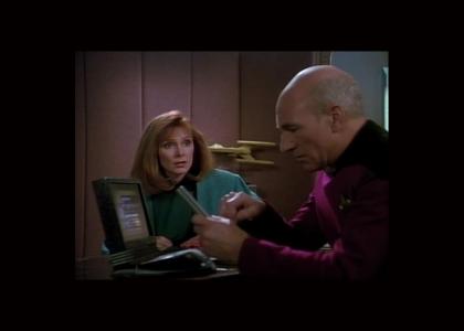 Picard fails at wireless