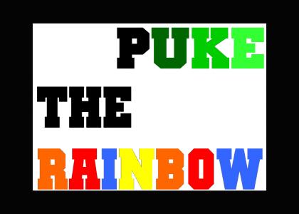 puke the rainbow