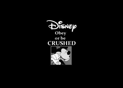 OBEY YOUR DISNEY OVERLORDS