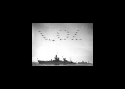 Secret aeroplane maneuvre (WW2!)