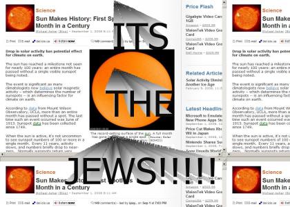 Jews are killing the sun