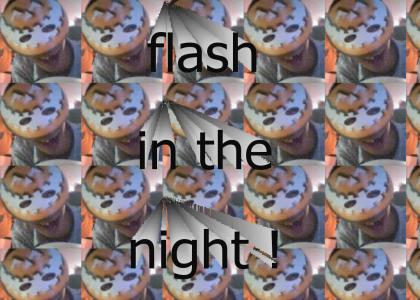flash in the night