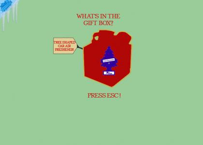 What's In The Gift Box? (Press Esc)