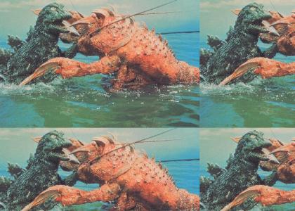Godzilla vs. Crab