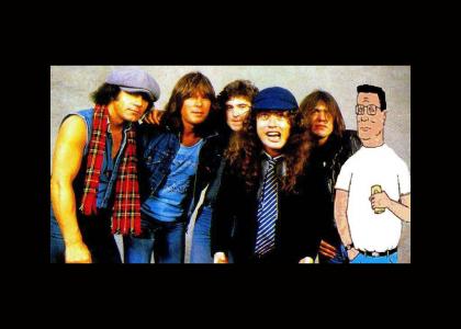 ACDC w/ Hank Hill live - Back in Bwahahaah