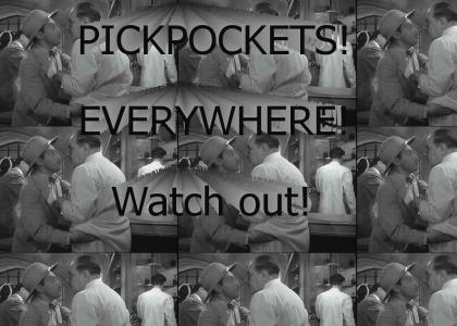 Pickpockets and their lies.