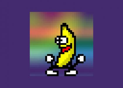 dancing techno banana