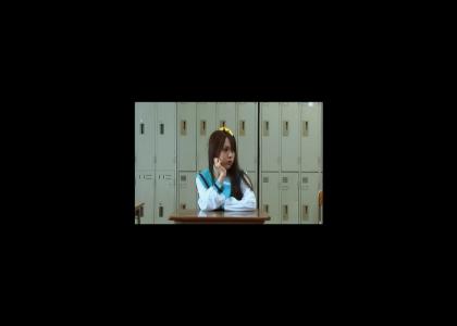 Haruhi Suzumiya Doesn't Change Facial Expressions NOW IN LIVE ACTION!!!!