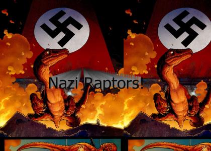The Allies had one weakness... NAZI RAPTORS!