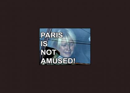 Paris is not amused