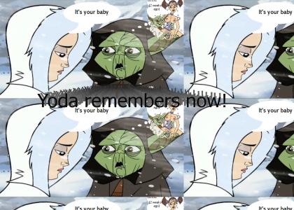 Padmé gives Yoda shocking news... but then remembers!
