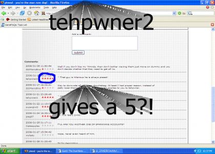Tehpwner2 gives a 5?!