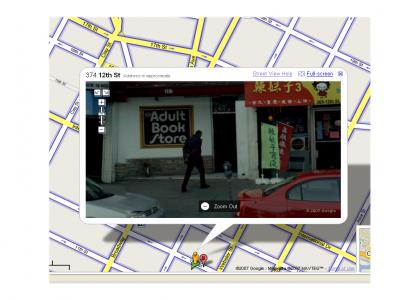 BUSTED on Street View!