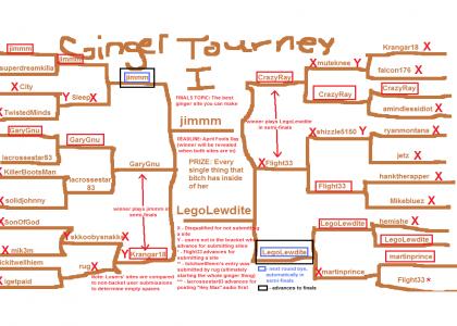 GINGER TOURNEY FINALS