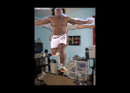 Bob Sapp summons a Copter!!