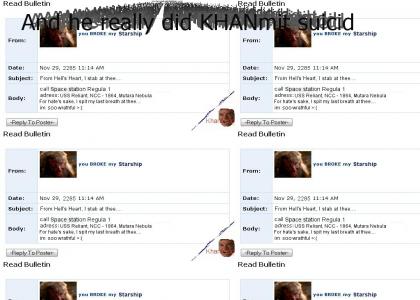 KHANTMND: Khan Myspace suicide